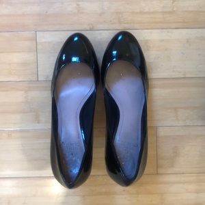 Black Patent Leather Heels